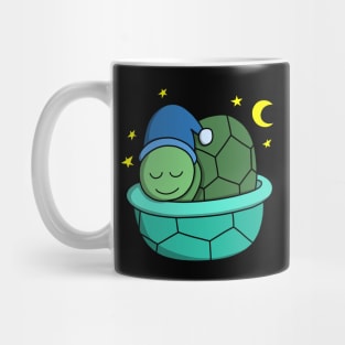 Cute Sleepy Turtle Mug